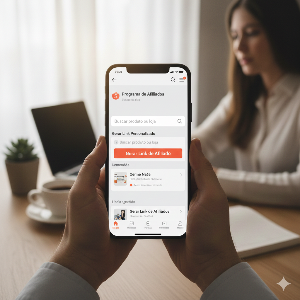 Como Gerar Link de Afiliado Shopee
